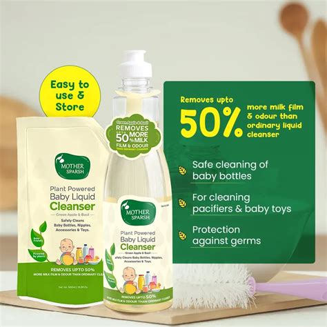 Mother Sparsh Plant Powered Baby Liquid Cleanser