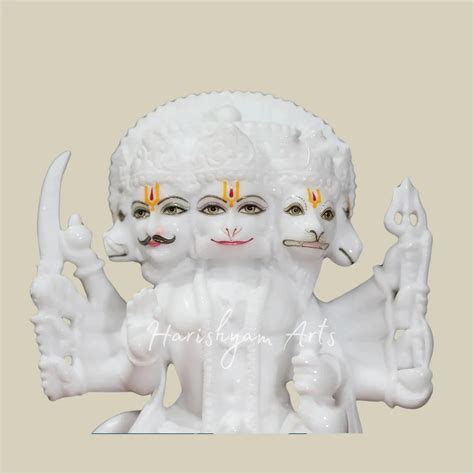 12" hanuman ji ki panchmukhi murti