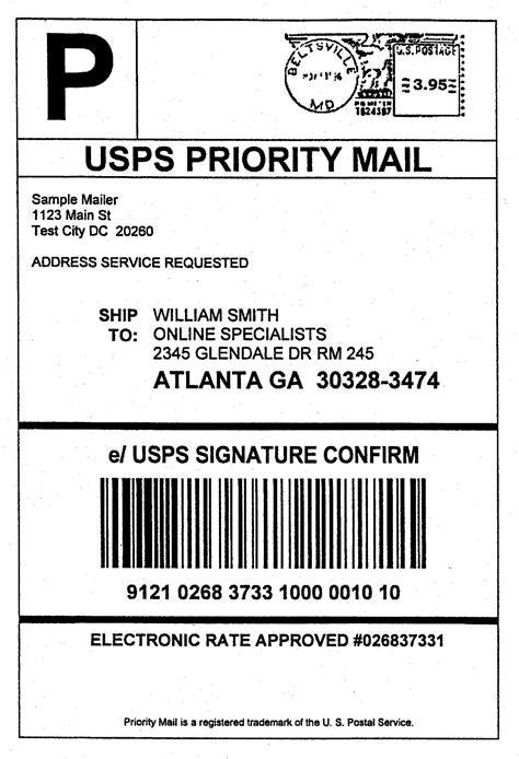 Image result for Priority Mail Labels