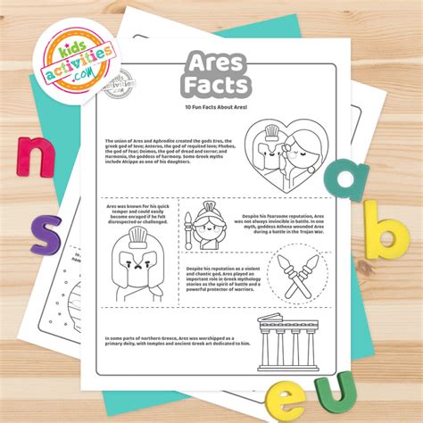 Fun Ares Facts For Kids That Love Greek Mythology | Kids Activities Blog