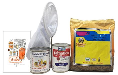 Thai Iced Tea Gift Set with Pantai Tea Mix, | Ubuy India