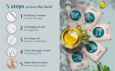 Richfeel Skin Whitening Facial Kit 30g - Pack Of 2 : Amazon.in: Beauty