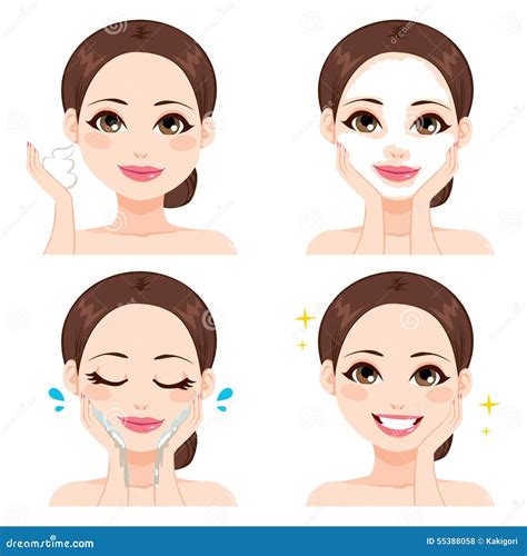Image result for Washing Face Steps