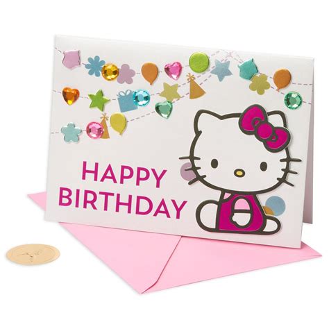 Happy Birthday Hello Kitty Card