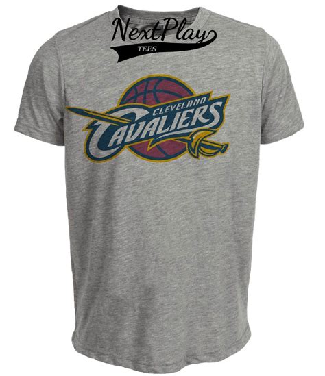 Cleveland Cavaliers Cavs Retro Basketball 2004 Artwork Heather Gray ...