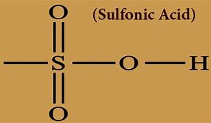 Image result for sulfonic acid