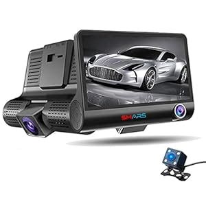 Car Dash Camera with 3.0-inch LCD Display, Dual Lens, and Rear View ...