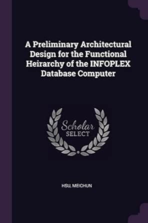 A Preliminary Architectural Design for the Functional Heirarchy of the ...