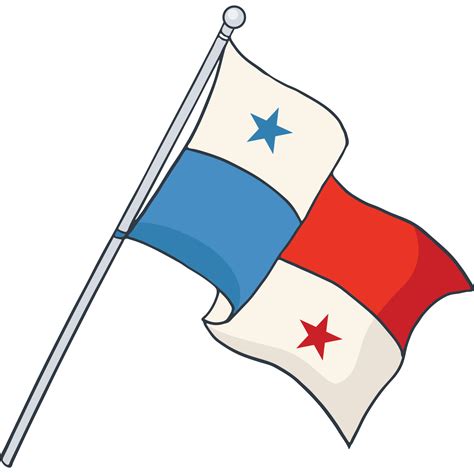 flag of Panama, national flag 23435204 PNG