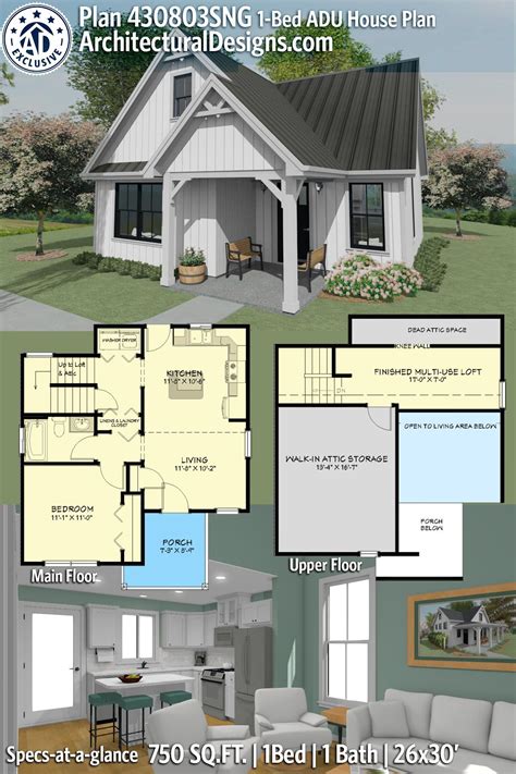 Adu Floor Plans For 750 Sq Ft Homes - Modern House Design