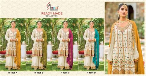 Shree R 1905 Pakistani Readymade Salwar Suits Collection