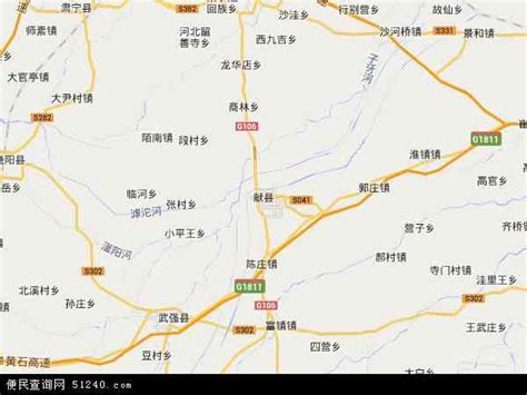献县地图 - 献县卫星地图 - 献县高清航拍地图