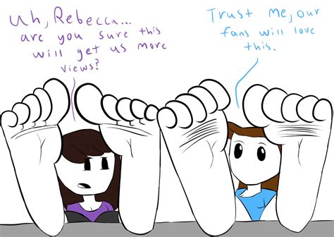 Feet reveal (Ft. Jaiden Animations) by weirdo6264 on DeviantArt