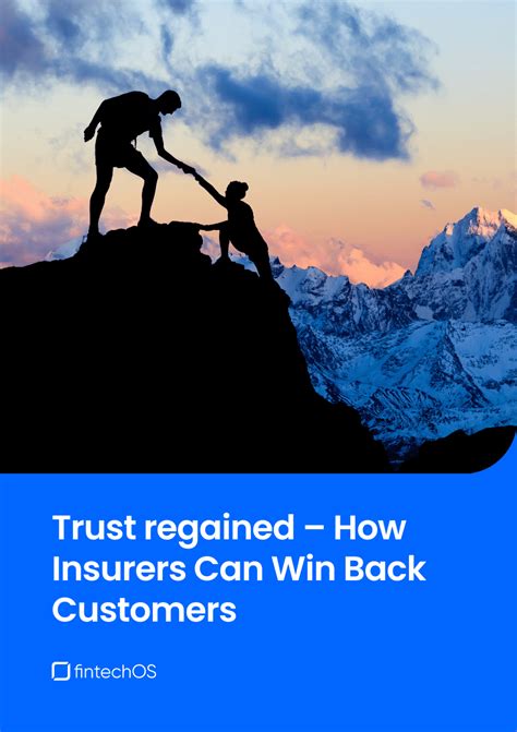 Insurtech report: win back customer trust | FintechOS