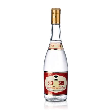 【直购】2014年玻璃汾酒出口装53度500ml*1瓶清香型白酒陈年老酒 - 拍卖