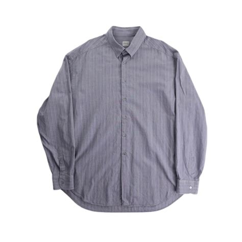 【MAKE MY DAY】 "ARMANI COLLEZIONI" stripe dress shirts -2191- | cv
