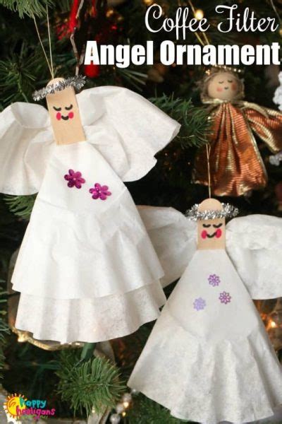 Image result for Coffee Filter Angels Pattern