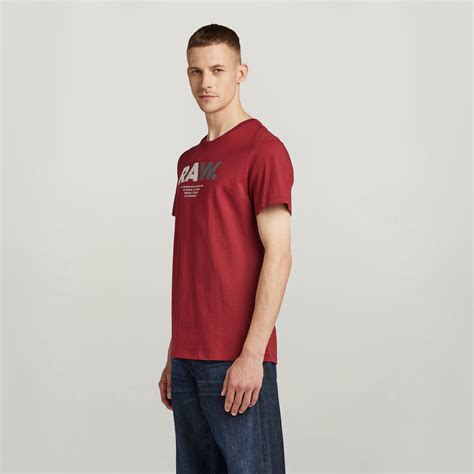 Multi Colored RAW. T-Shirt | Red | G-Star RAW®
