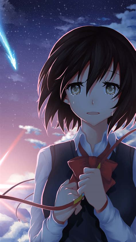 [100+] Sad Crying Anime Wallpapers | Wallpapers.com