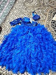 PINK WINGS Girls Gown,Dress,Full Length Dres, FluffyGown (12-18 Months ...