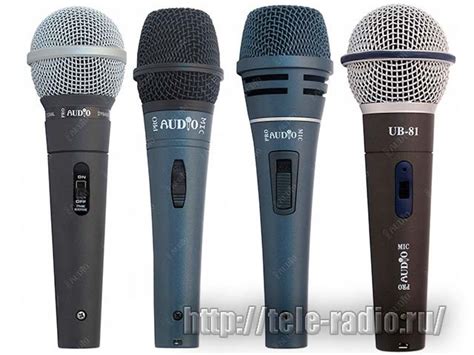 Вокальные микрофоны PROAUDIO UB