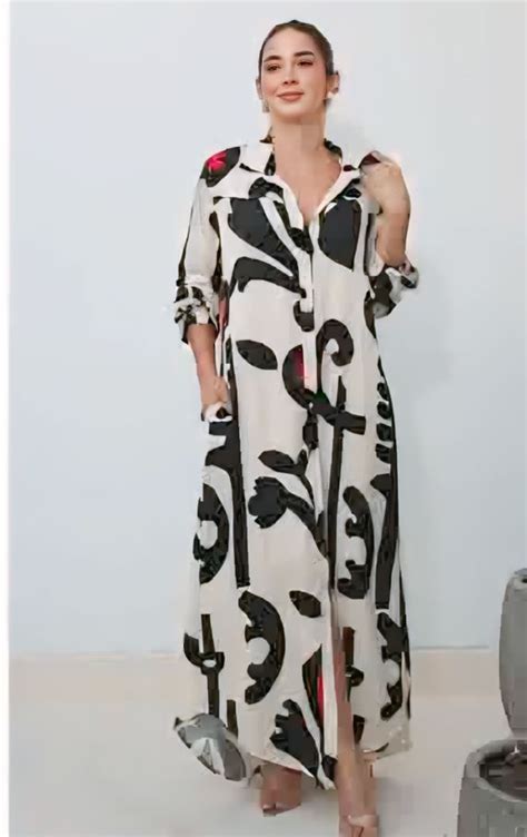 BOLD SCRIPT LONG SHIRT DRESS – Jhunoon - Online Fashion & Lifestyle ...