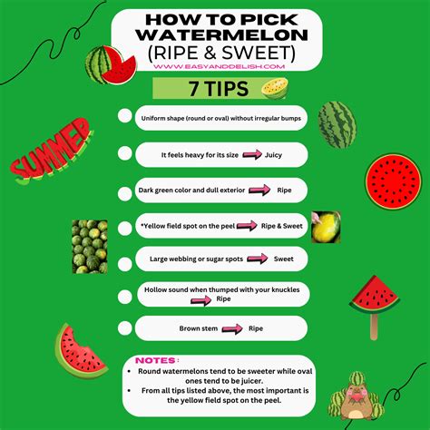 How to Pick Watermelon (Ripe and Sweet)