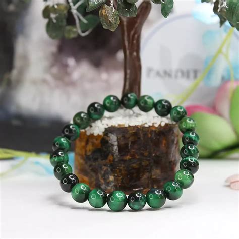 Green Tiger Bracelet - For Relaxation & Fun - Pandit.com