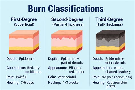 🔥 Burn Classifications: NCLEX Guide to Depth, Symptoms, and Nursing Actions — King of the Curve