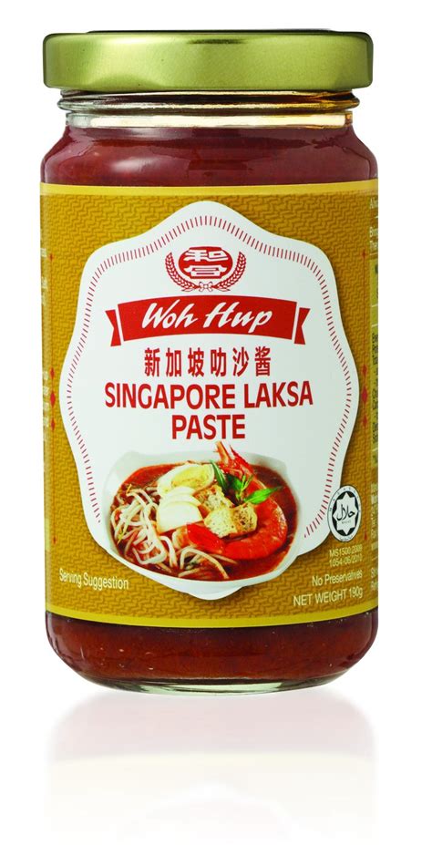 Woh Hup Singapore Laksa Paste, 195g : Amazon.in: Grocery & Gourmet Foods
