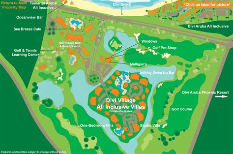 Divi Village Aruba Map - map of divi dutch village aruba