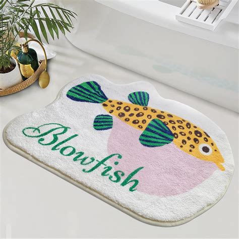 Amazon.com: SHIYUE Cute Bathroom Rugs Small Kids Aesthetic Funky Fun ...