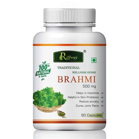 Buy Brahmi brain and mind care tablet pac-2 120 capsules Online at Low ...