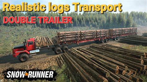 Image result for Snow Runner Loading Long Logs Using Log Crane
