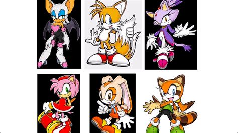 Female Sonic Characters