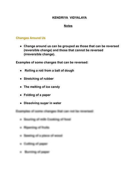 Image result for CBSE Class 6 Science Chapter Changes around Us
