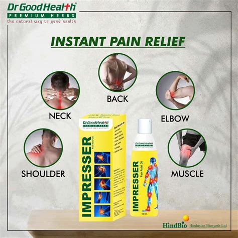 Buy DR. GOODHEALTH PAIN RELIEF IMPRESSOR OIL AYURVEDIC LONG LASTING ...