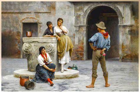 For proposal 19th century famous romantic love painting