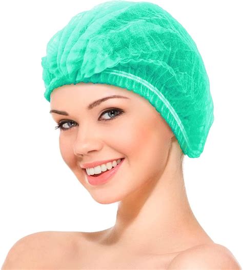 Kodenipr Club Disposable Nonwoven Bouffant Caps, Hair Net, Cap Fo Salon ...