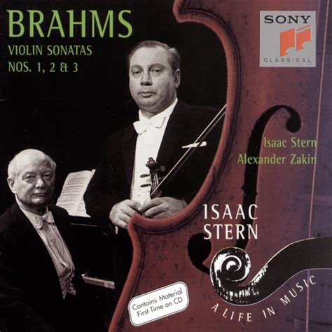 Violin Sonatas 1-3 : Various Artists, Brahms / Stern / Zakin, Stern ...