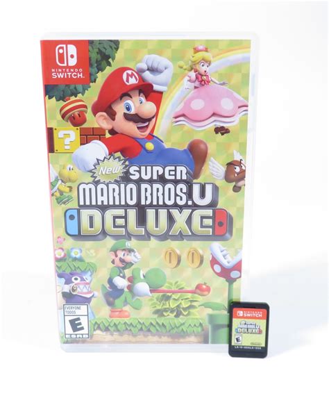New Super Mario Bros U Deluxe Video Game for the Nintendo Switch