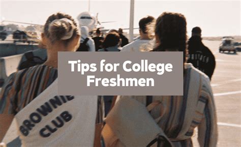 Freshman Course Tips 的图像结果