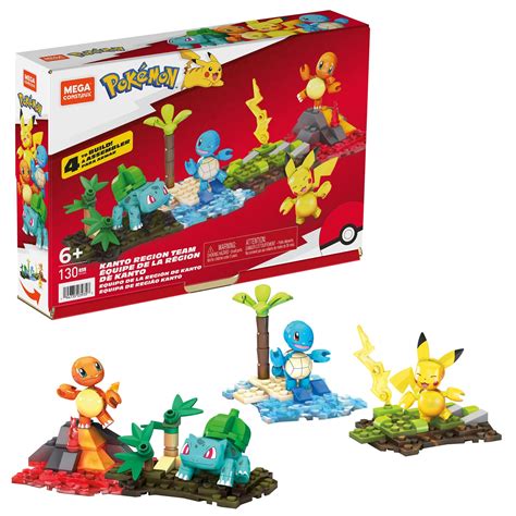 Mega Construx Pokemon Kanto Region Team: Buy Online in INDIA at desertcart
