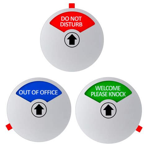 Kichwit Office Door Sign Do Not Disturb Out Of Office | Desertcart INDIA