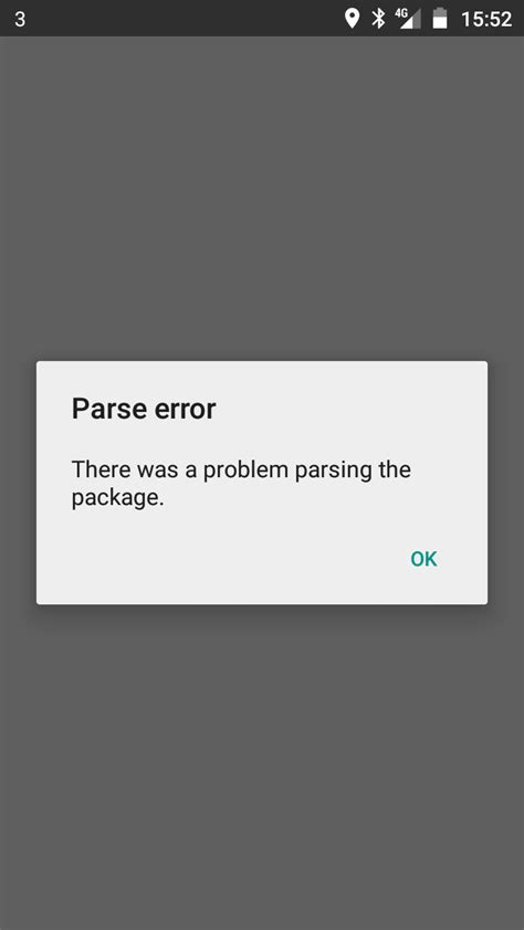 Image result for ParseError Android Apk