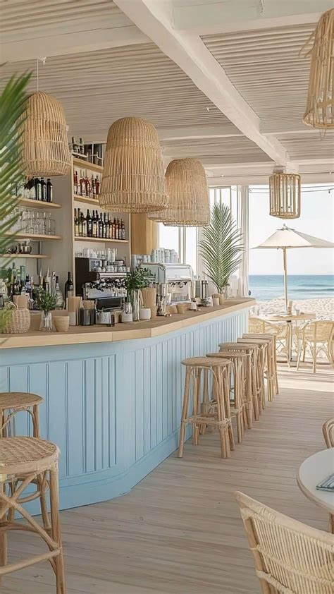 Coastal Beach Bar Vibes in Ibiza | Diseño de restaurante en la playa ...