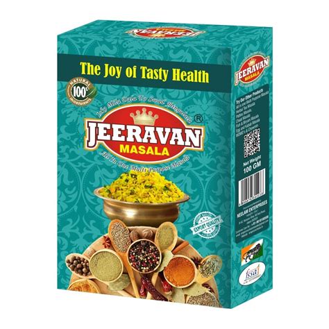 JEERAVAN Masala 100 gm | Poha Masala | Fruit Chaat Masala | जीरावन ...