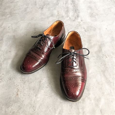 G.H. BASS straight chip leather shoes made in Brazil | cou cou used ...