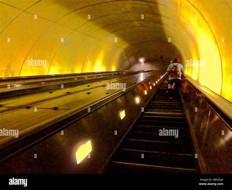 Bethesda, MD, April 2020, USA: A lone rider uses the deepest and ...