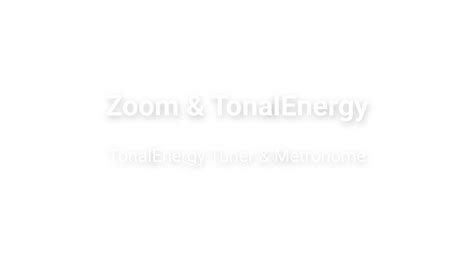 Image result for Tonal Energy Tutorial